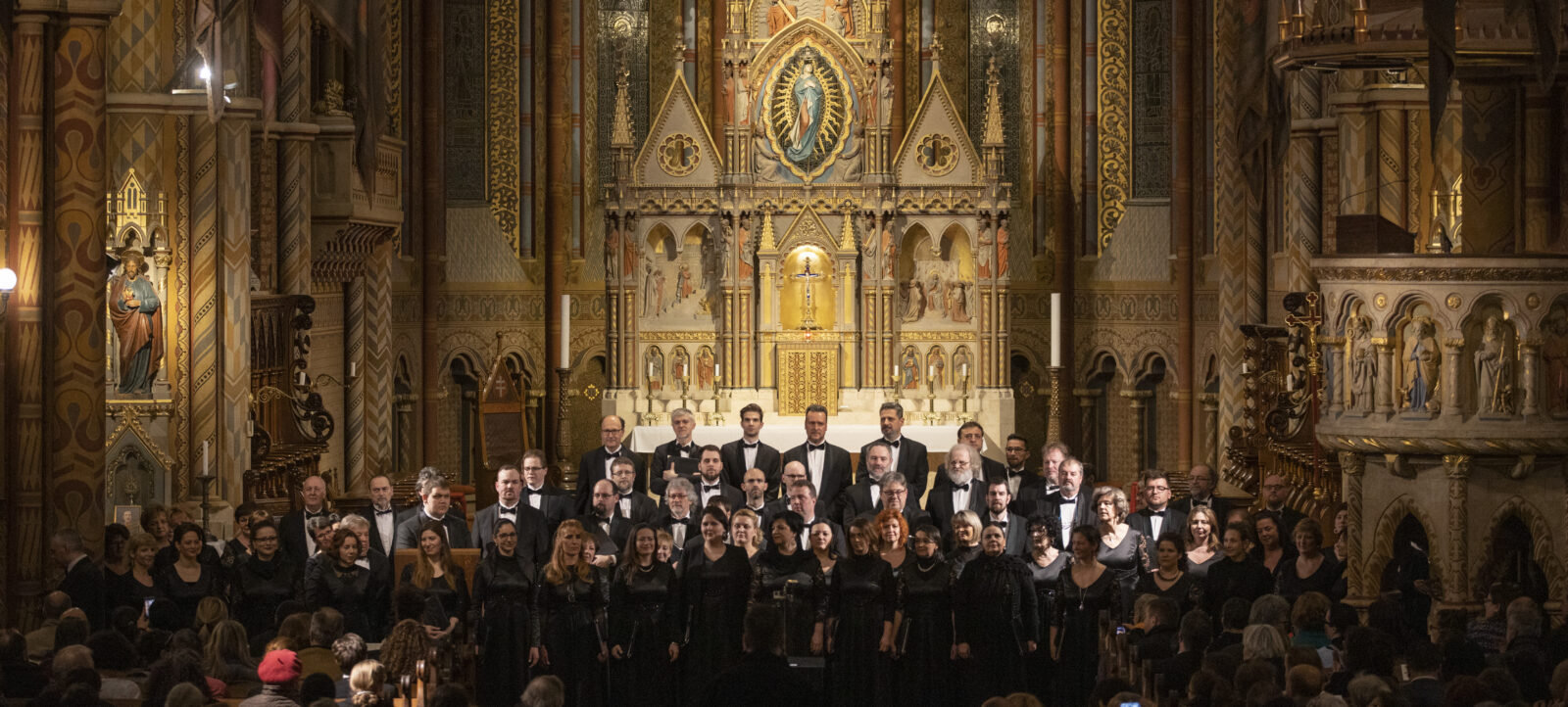 The Hungarian National Choir in the Matthias Church