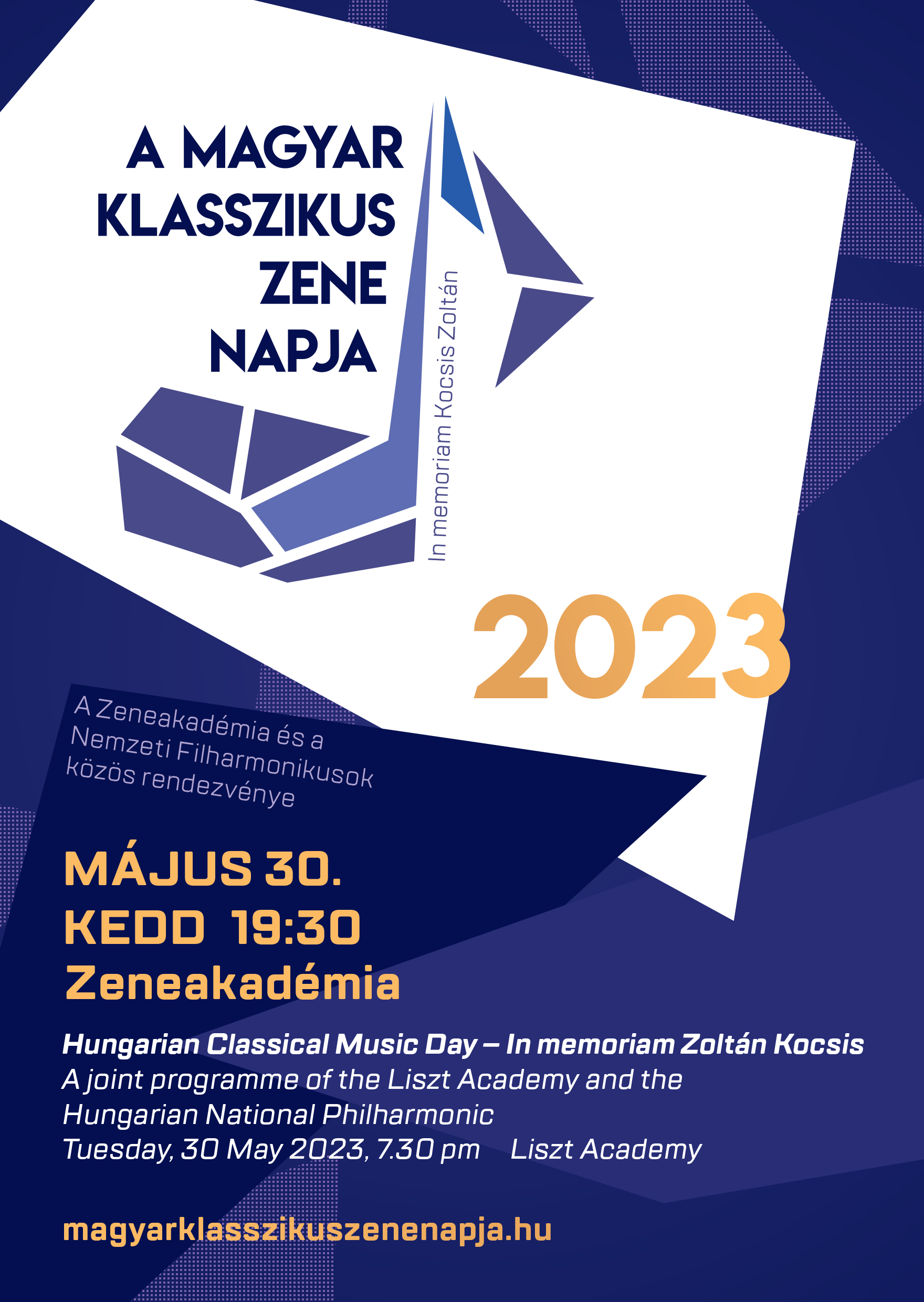 Hungarian Classical Music Day / leaflet / 2023